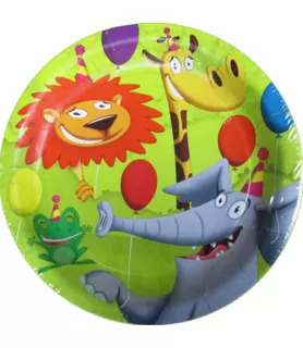 Jungle Frolic Large Paper Plates (8ct)