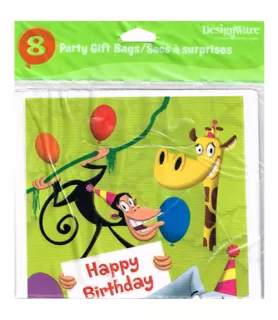 Jungle Frolic Favor Bags (8ct)