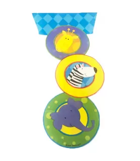 Animal Jungle Cello Favor Bags w/ Twist Ties (8ct)