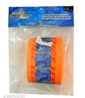 Justice League Vintage Crepe Paper Streamer (30ft)