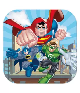 DC Super Friends Small Paper Plates (8ct)
