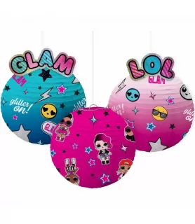 LOL Surprise! 'Together 4 Eva' Prismatic Embellished Paper Lanterns (3ct)