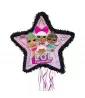 LOL Surprise! Star Shaped Pull String Pinata (1ct) LOL Surprise! Star Shaped Pull String Pinata (1ct)