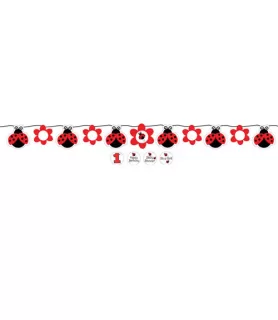 Lady Bug Fancy Circle Banner (1ct)