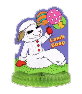 Lamb Chop Vintage 1993 Honeycomb Centerpiece (1ct)