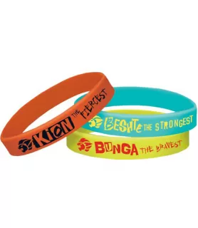 The Lion Guard Rubber Bracelets / Favors (6pc)