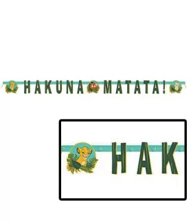 Lion King 'Simba and Nala' Jointed Banner (5.6ft)