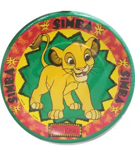 Lion King Vintage 1994 Simba Small Paper Plates (8ct)