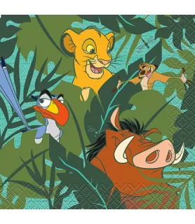 Lion King 'Simba and Nala' Small Napkins (16ct)