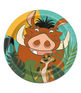 Lion King 'Simba and Nala' Small Paper Plates (8ct)*