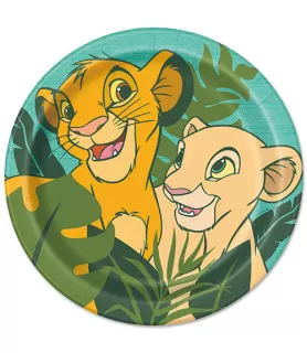 Lion King 'Simba and Nala' Large Paper Plates (8ct)