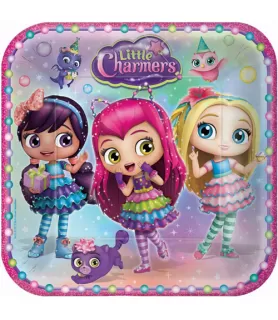 Little Charmers Large Paper Plates (8ct)