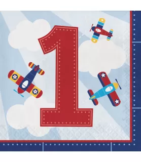 1st Birthday 'Little Flyer' Lunch Napkins (16ct)*