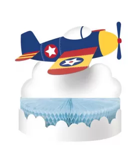 1st Birthday 'Little Flyer' Honeycomb Centerpiece (1ct)