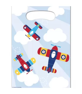 1st Birthday 'Little Flyer' Favor Bags (8ct)