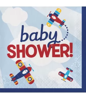 Baby Shower 'Little Flyer' Lunch Napkins (16ct)