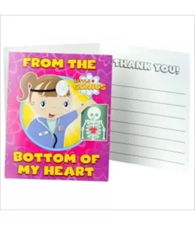 Little Genius Thank You Notes w/ Envelopes (8ct)