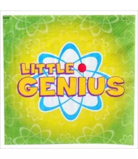 Little Genius Lunch Napkins (16ct)