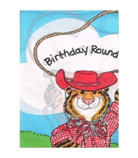 Little Suzy's Zoo Vintage Paper Table Cover (1ct)