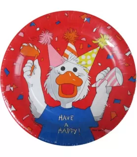 Little Suzy's Zoo Vintage Large Paper Plates (8ct)