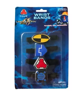 Lost in Space Vintage 1998 Wrist Bands / Favors (4ct)
