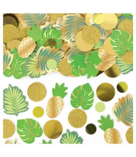 Hawaiian Luau 'Tropical Pineapple' Glitter Confetti (2.5oz)