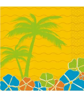 Hawaiian Luau 'Island Paradise' Small Napkins (16ct)