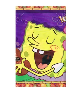 Spongebob SquarePants 'Luau' Plastic Table Cover (1ct)