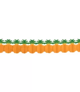 Hawaiian Luau Pineapple Tissue Garland (12ft)