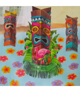 Hawaiian Luau Tiki Table Decorating Kit (23pc)