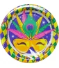 Mardi Gras Large Paper Plates (10ct) Mardi Gras Large Paper Plates (10ct)