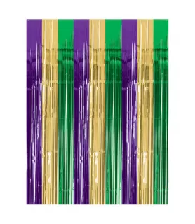 Mardi Gras Door Curtain (1ct)**