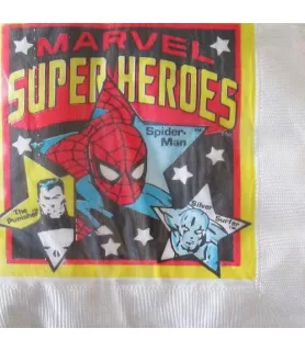 Marvel Super Heroes Vintage 1990 Small Napkins (16ct)