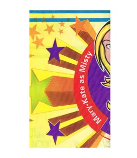 Mary-Kate and Ashley Vintage 2002 'In Action' Plastic Table Cover (1ct)