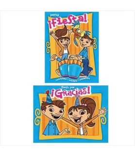 Maya And Miguel Invitations And Thank You Notes w/ Envelopes (8ct ea.)