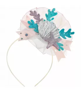 Mermaid 'Shimmering Mermaids' Deluxe Headband (1ct)