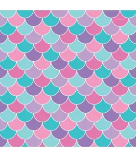Mermaid 'Shimmering Mermaids' Gift Wrap (1ct)