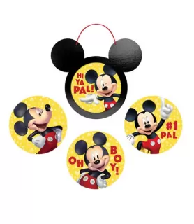 Mickey Mouse 'Forever' Frame Decoration w/ Cutouts (5pc)