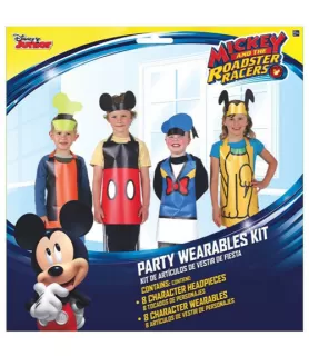 Mickey Mouse 'Roadster Racers' Party Wearables Kit (16pc)