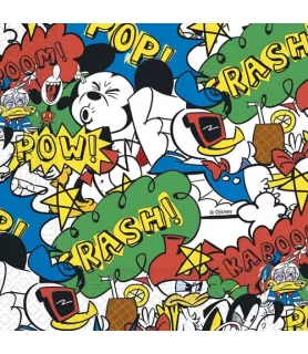 Mickey Mouse 'Super Cool' Lunch Napkins (20ct)