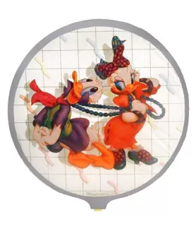 Daisy and Donald Duck Valentine's Day Foil Mylar Balloon (1ct)