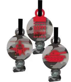 Military Camouflage 'Operation Camo' Blowouts / Favors (8ct)