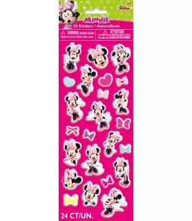 Minnie Mouse 'Minnie's Bow-Toons' Puffy Stickers (1 sheet)