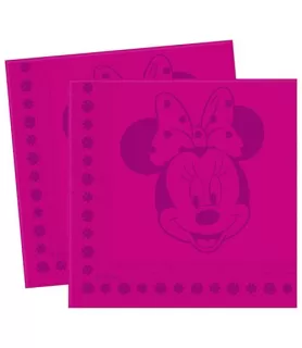 Minnie Mouse Pink Lunch Napkins (20ct)