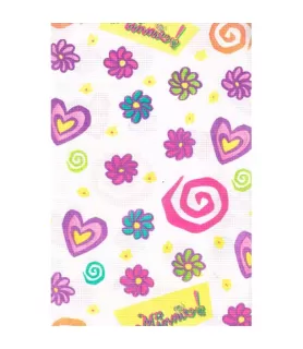 Minnie Mouse Vintage 'About Town' Paper Table Cover (1ct)