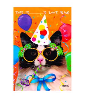 Cat's Meow Party Favor Bags (8ct)