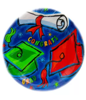 Graduation 'Fun Grad' Large Paper Plates (8ct)