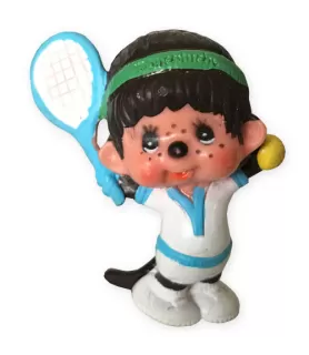 Monchhichi Vintage 1981 'Ace' Mini Collectible Figure (1ct)