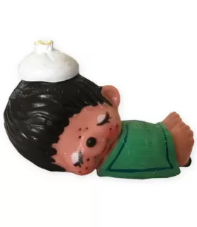Monchhichi Vintage 1981 'Naptimer' Mini Collectible Figure (1ct)