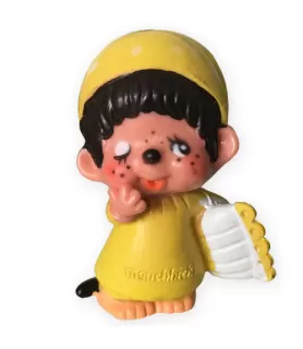Monchhichi Vintage 1981 'Snuggler' Mini Collectible Figure (1ct)